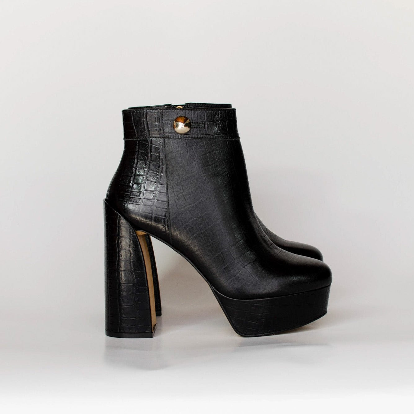 BOTIN CROCO NEGRO