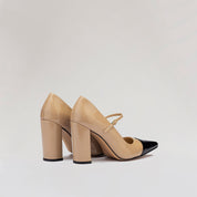 Viridiana Charol Beige Y Negro