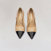 Viridiana Charol Beige Y Negro