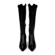 America Croco Charol Negro
