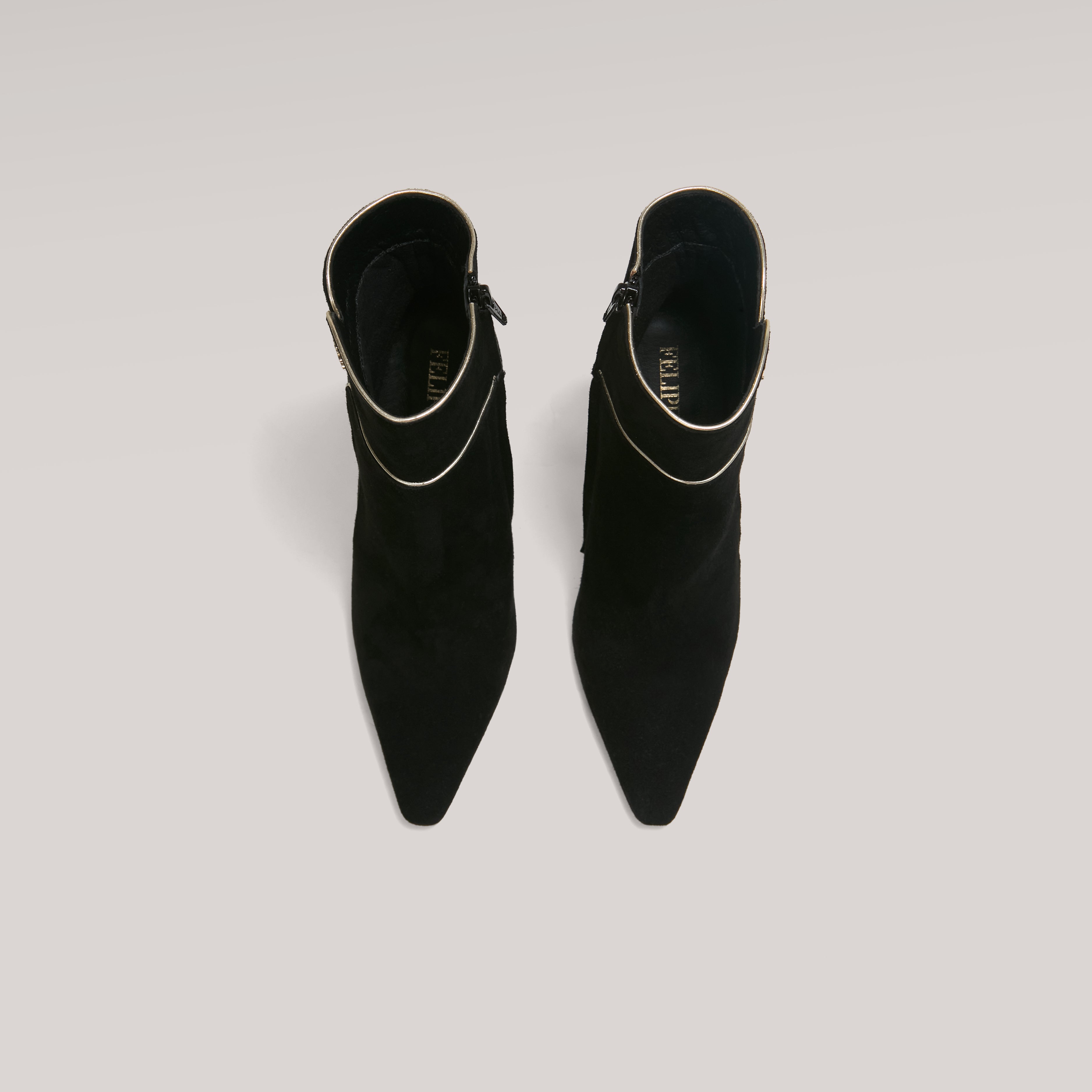 MARISOL BOTA ANTE NEGRO Y PLATINO