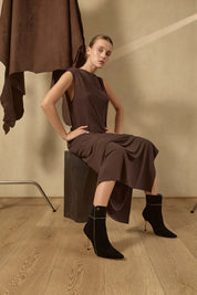 MARISOL BOTA ANTE NEGRO Y PLATINO