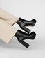 BOTIN NEGRO CON HERRAJE